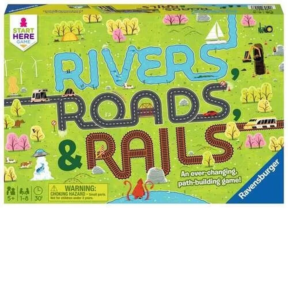 Ravensburger - Rivers Roads & Rails Game