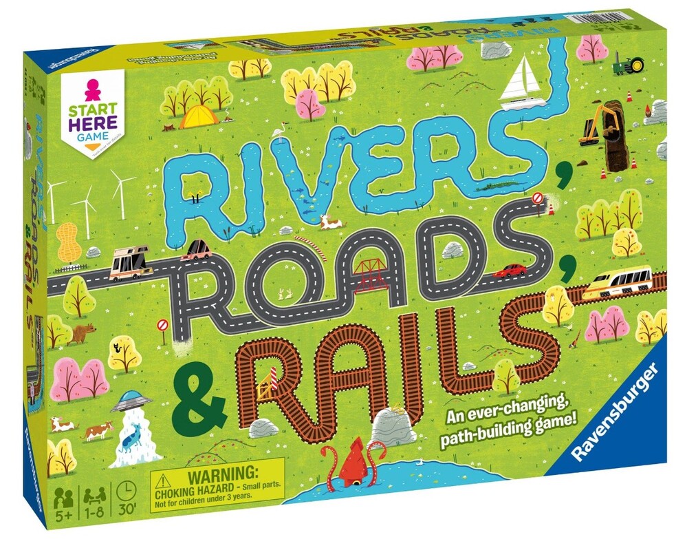 Ravensburger - Rivers Roads & Rails Game