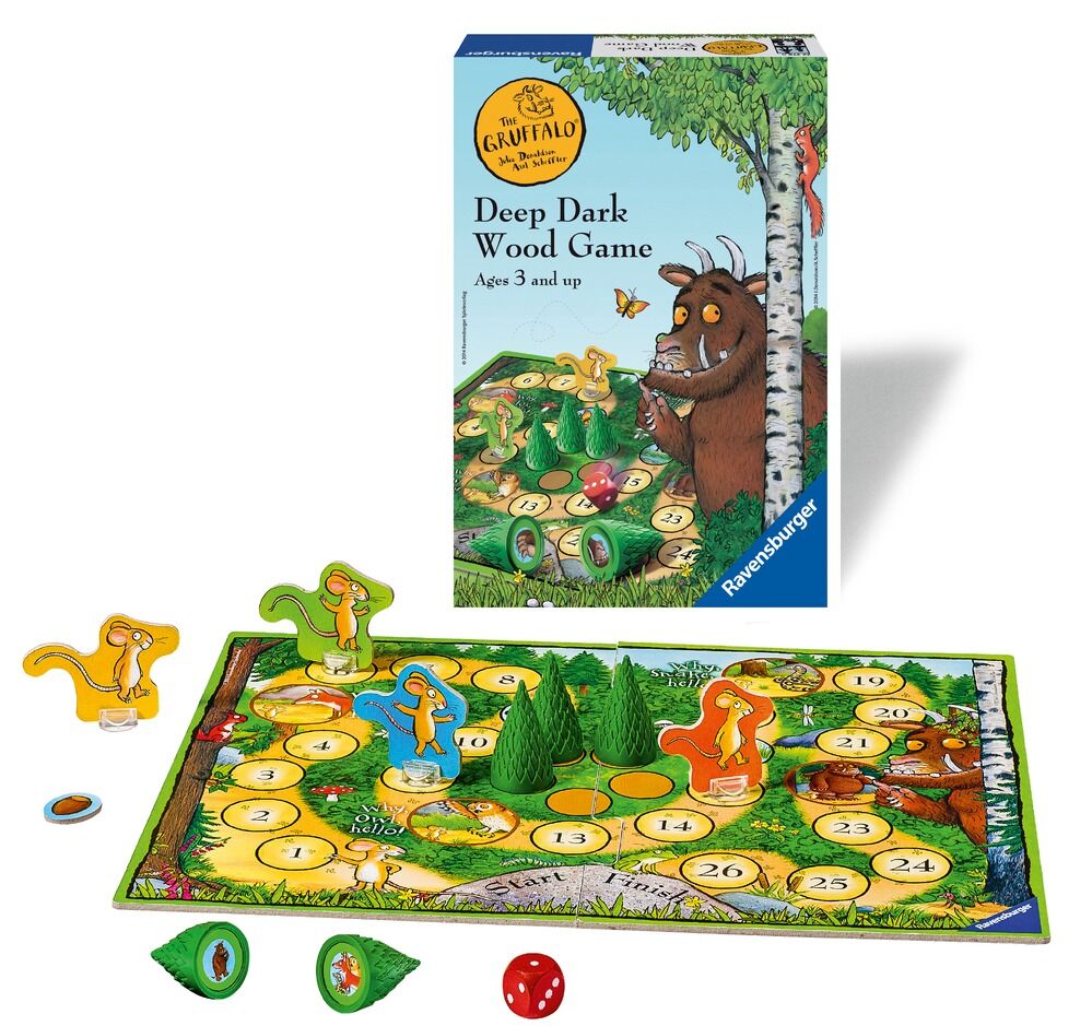 Ravensburger - The Gruffalo Deep Dark Wood Game