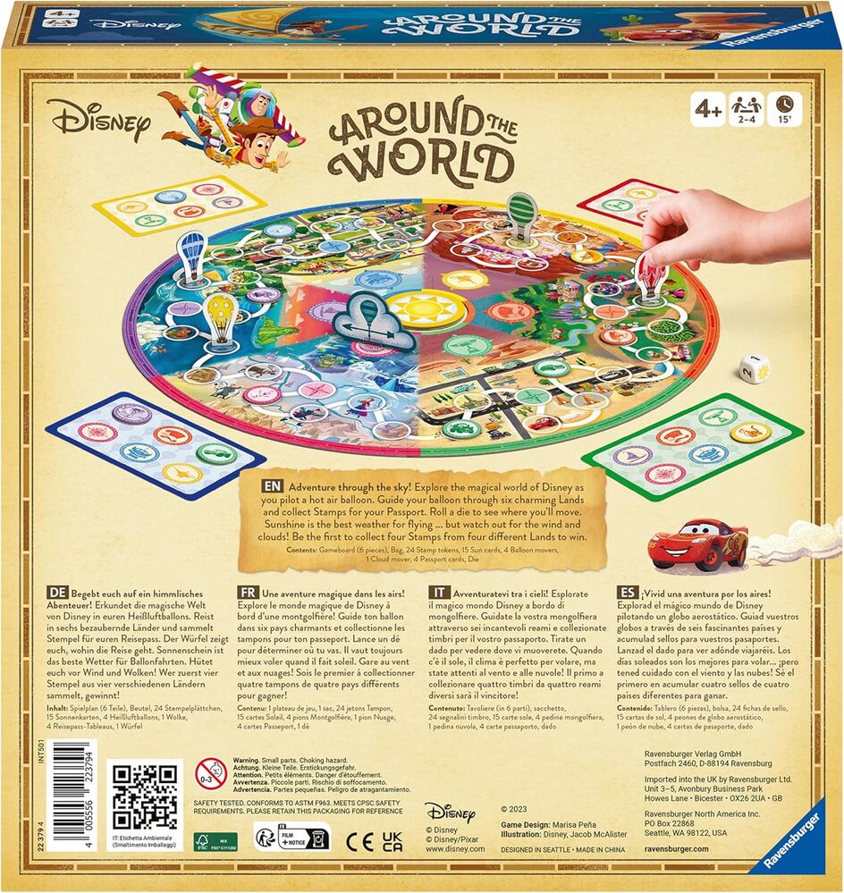 Ravensburger - Disney Around the World Board Game