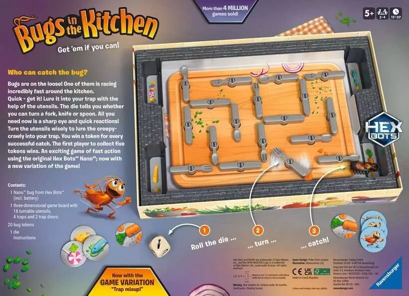 Ravensburger - Bugs in the Kitchen Game