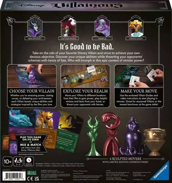 Ravensburger - Disney Villainous: Introduction To Evil Game