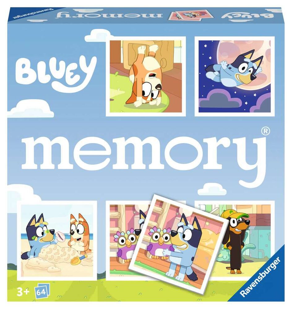 Ravensburger - Bluey Memory Game