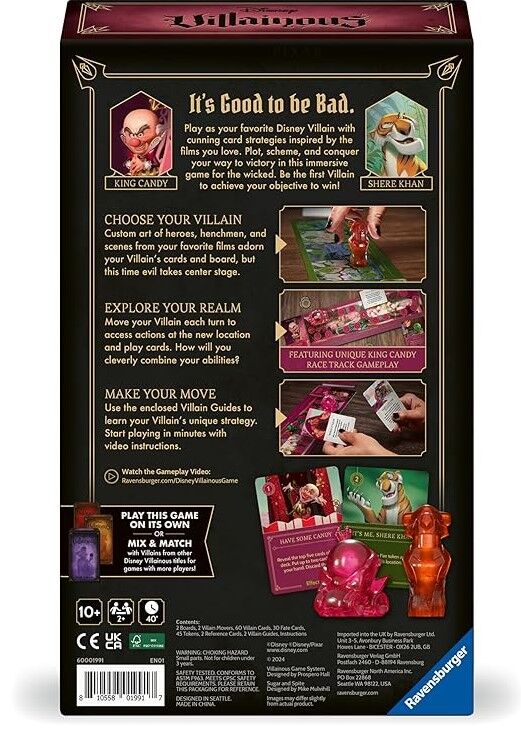 Ravensburger - Disney Villainous Expansion Sugar and Spite