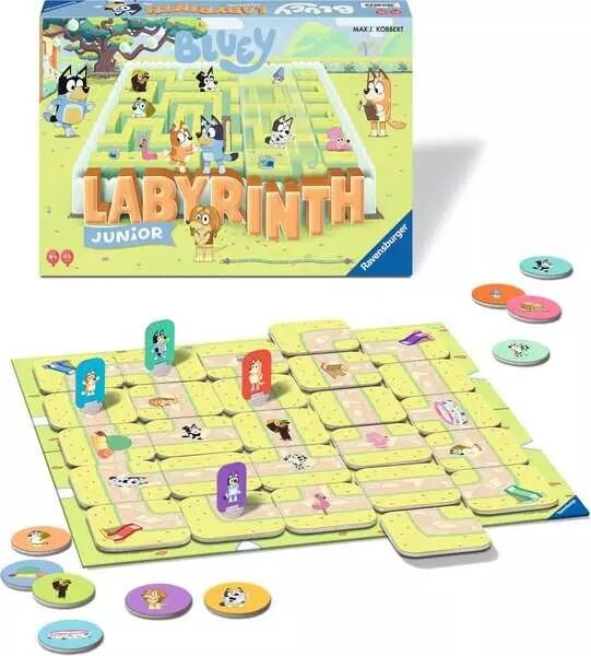 Ravensburger - Bluey Junior Labyrinth Board Game