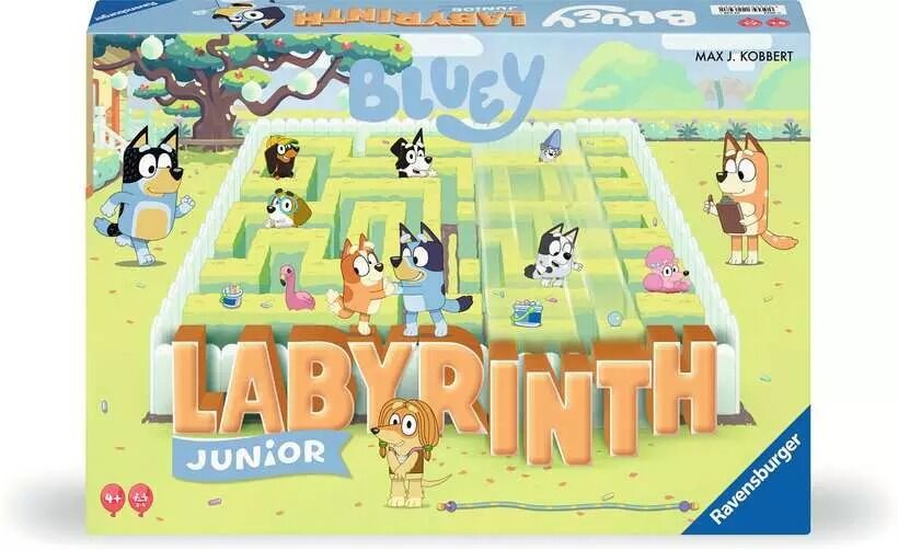 Ravensburger - Bluey Junior Labyrinth Board Game
