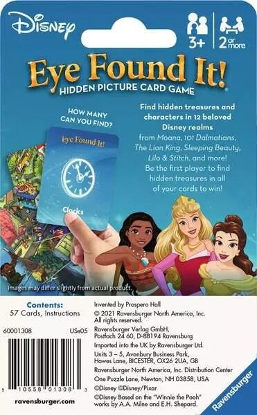 Ravensburger - Disney Eye Found It Game