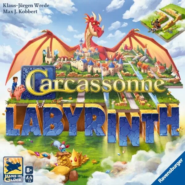 Ravensburger - Carcassonne Labyrinth Game