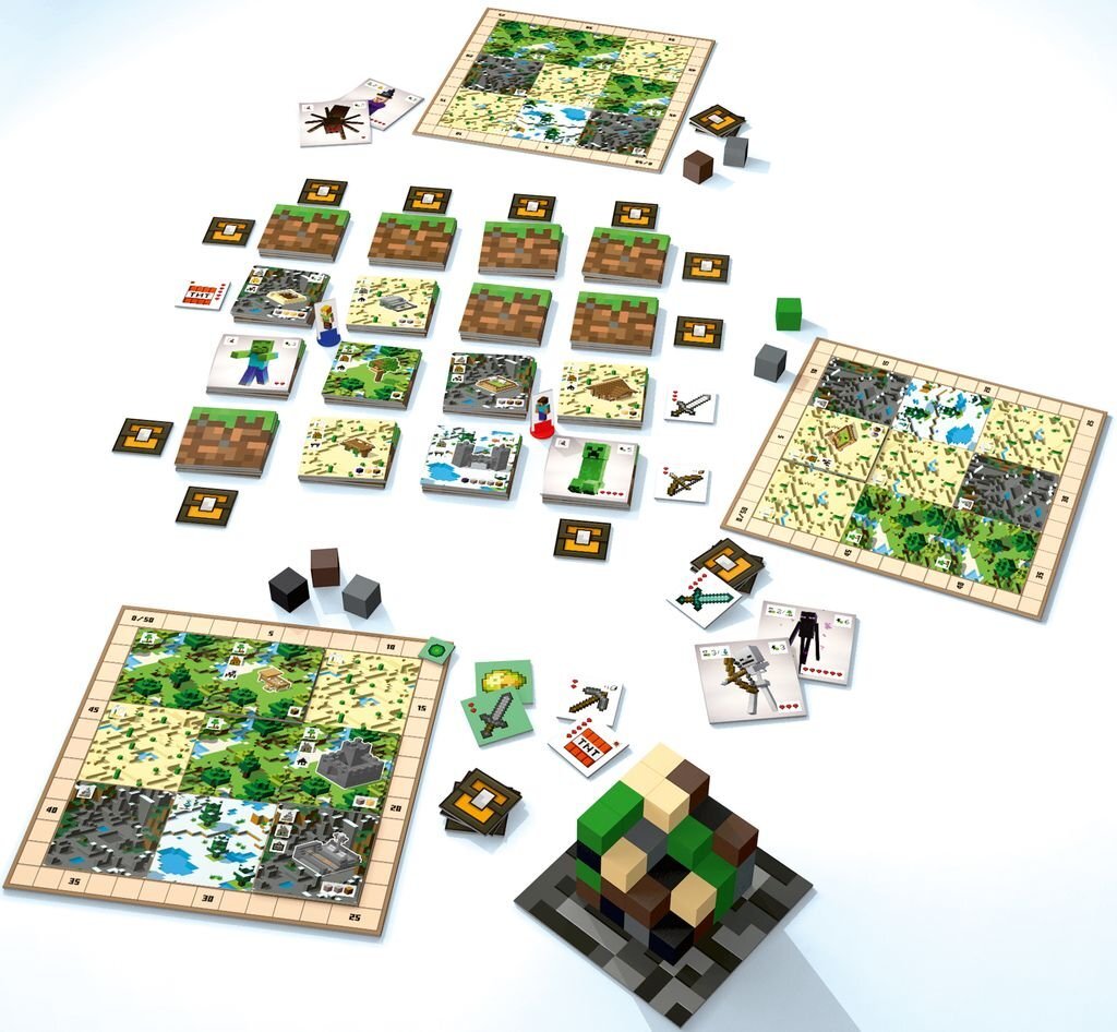 Ravensburger - Minecraft Builders and Biomes Board Game