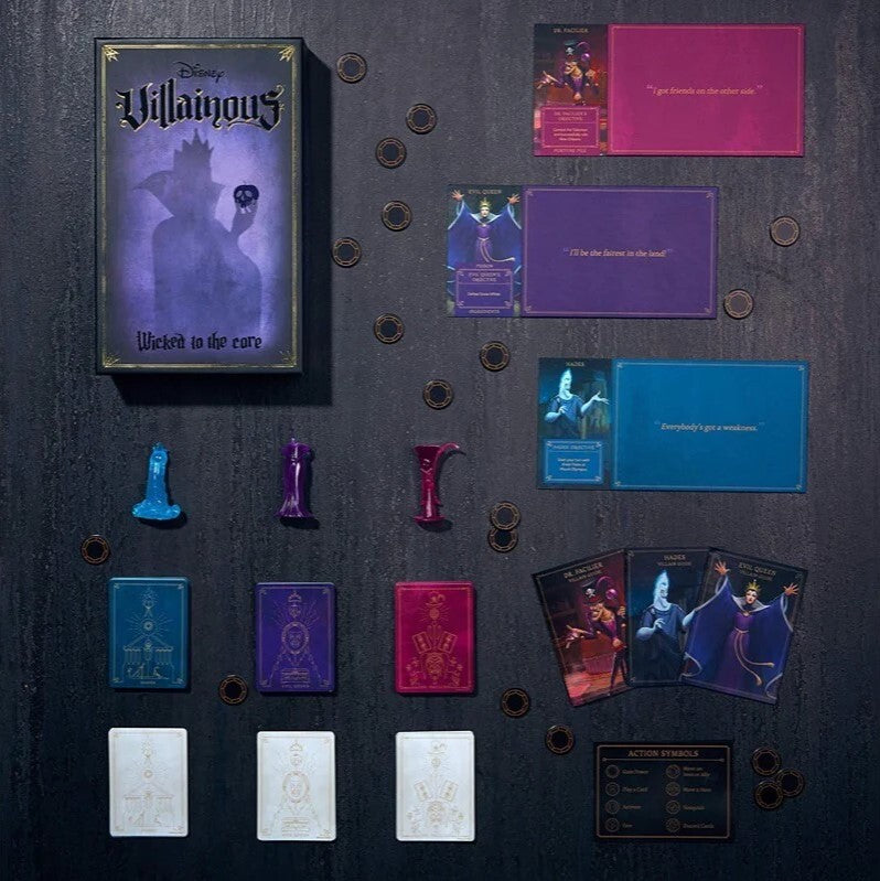 Ravensburger - Disney Villainous Wicked to the Core Game