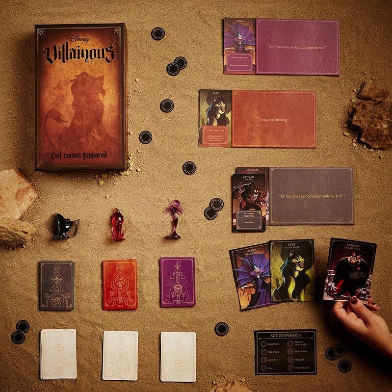 Ravensburger - Disney Villainous Evil Comes Prepared Game