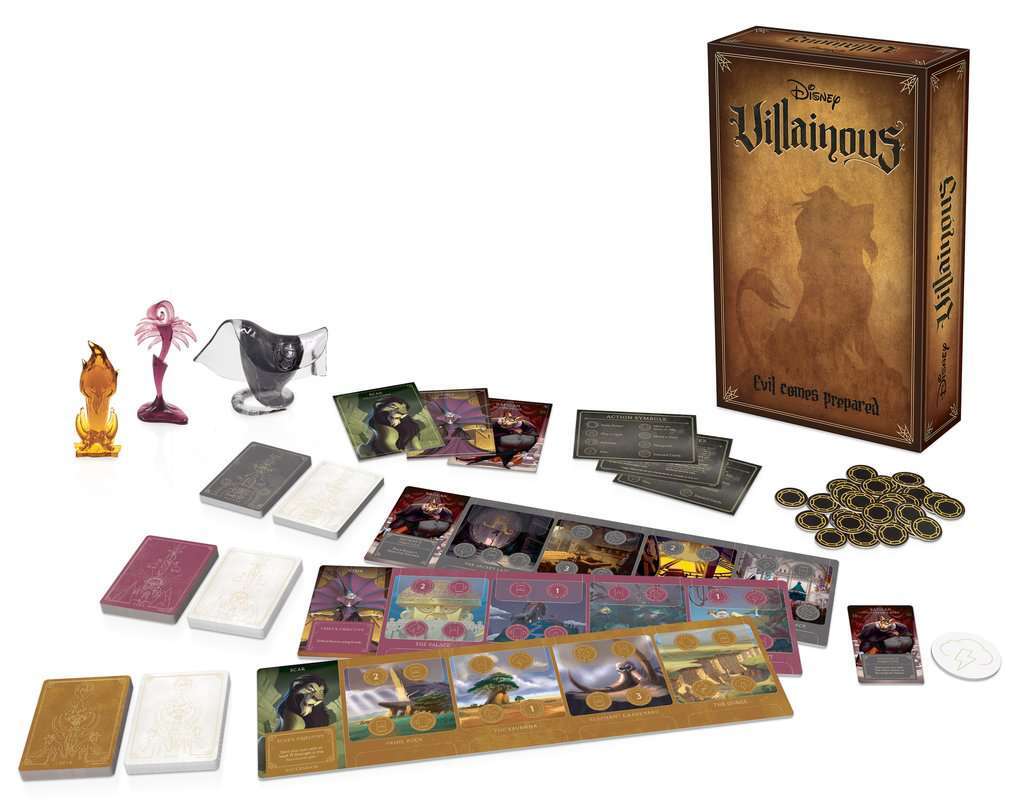 Ravensburger - Disney Villainous Evil Comes Prepared Game