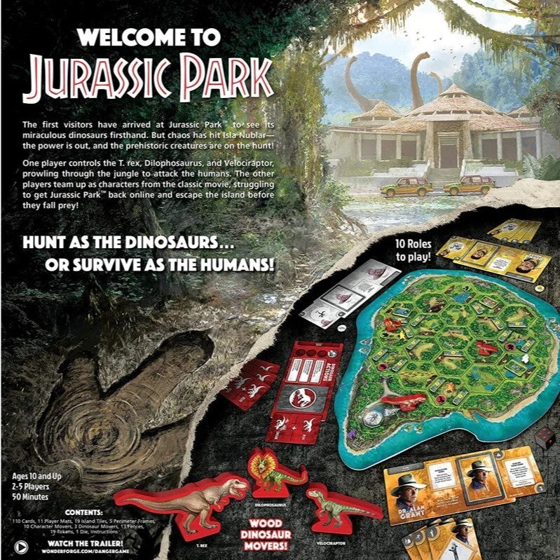 Ravensburger - Jurassic Park Danger! Game