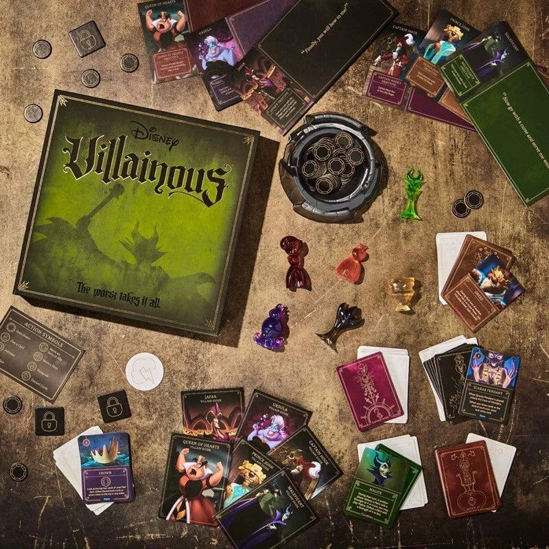 Ravensburger - Disney Villainous The Worst Takes It All Game