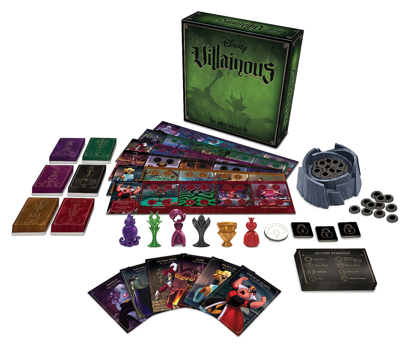 Ravensburger - Disney Villainous The Worst Takes It All Game