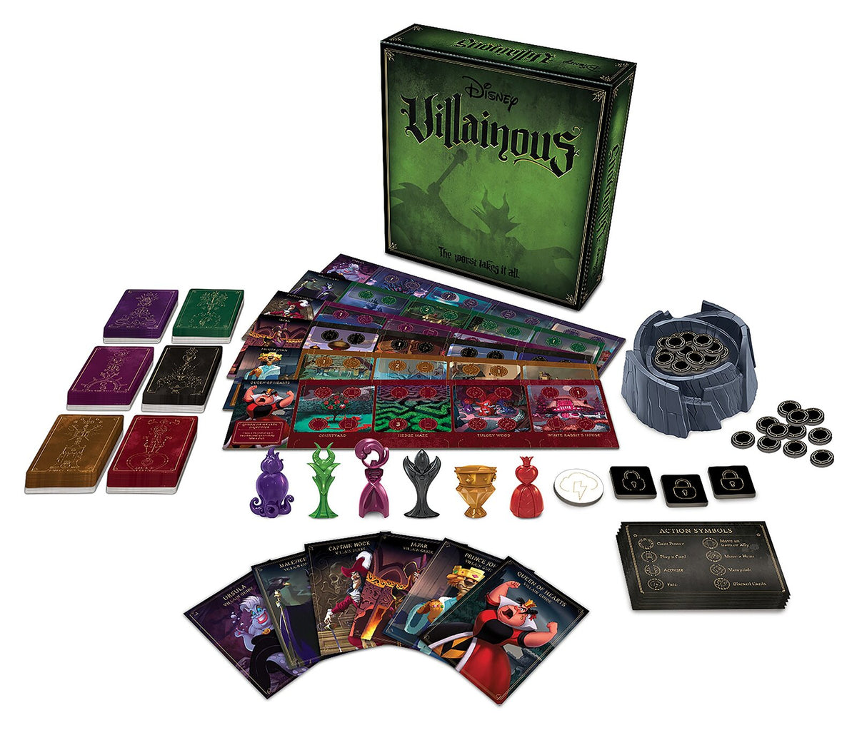 Ravensburger - Disney Villainous The Worst Takes It All Game