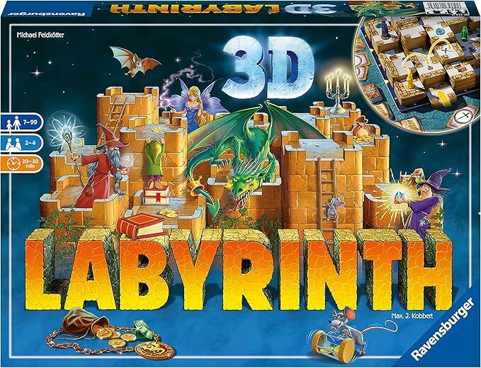 Ravensburger - 3D Labyrinth Board Game