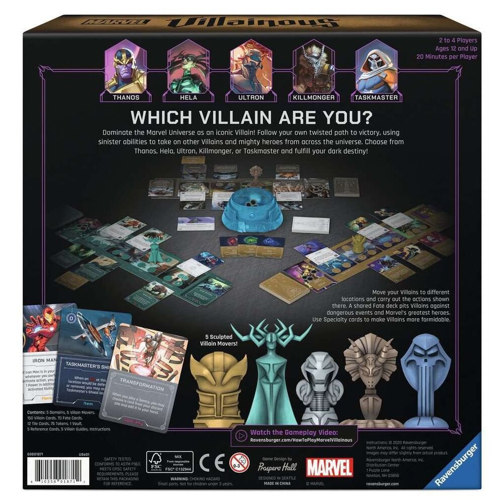 Ravensburger - Marvel Villainous Infinite Power Game