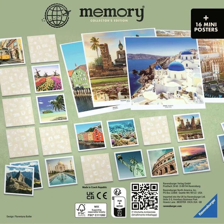 Ravensburger - Collector's Travel Memory Game