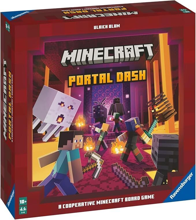 Ravensburger - Minecraft Portal Dash Board Game