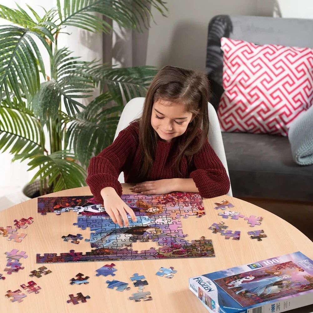 Ravensburger Puzzle 100pc XXL - Disney Frozen Elsa and Her Friends