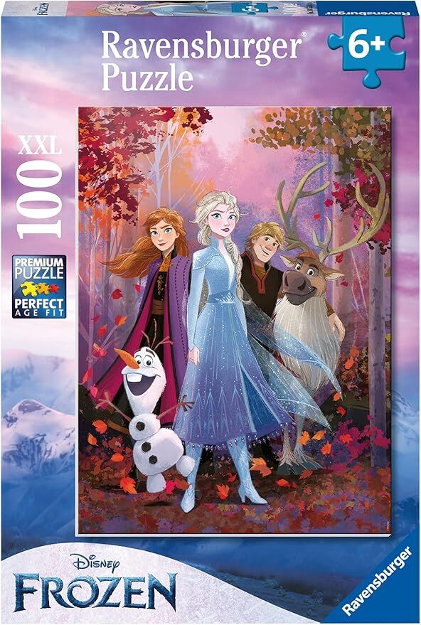 Ravensburger Puzzle 100pc XXL - Disney Frozen Elsa and Her Friends
