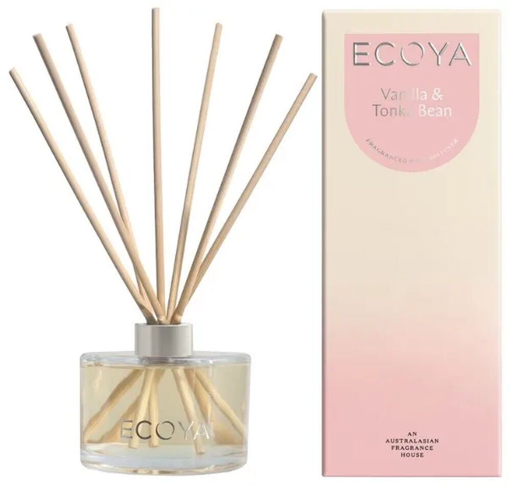 Ecoya Reed Diffuser - Vanilla & Tonka Bean