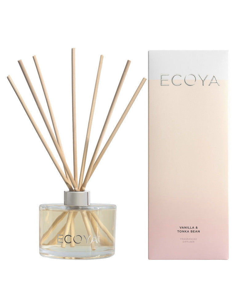 Ecoya Reed Diffuser - Vanilla & Tonka Bean