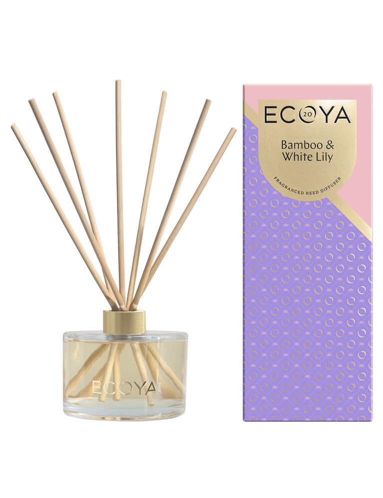 Ecoya Greatest Hits Reed Diffuser - Bamboo & White Lily