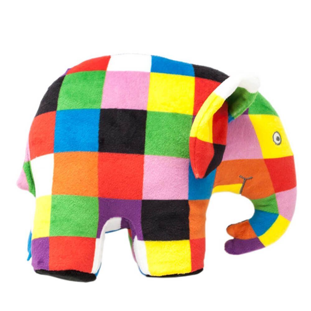 Elmer The Patchwork Elephant Soft Toy 17cm