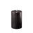 Deluxe Homeart Flameless Candle - Black 10 x 15cm