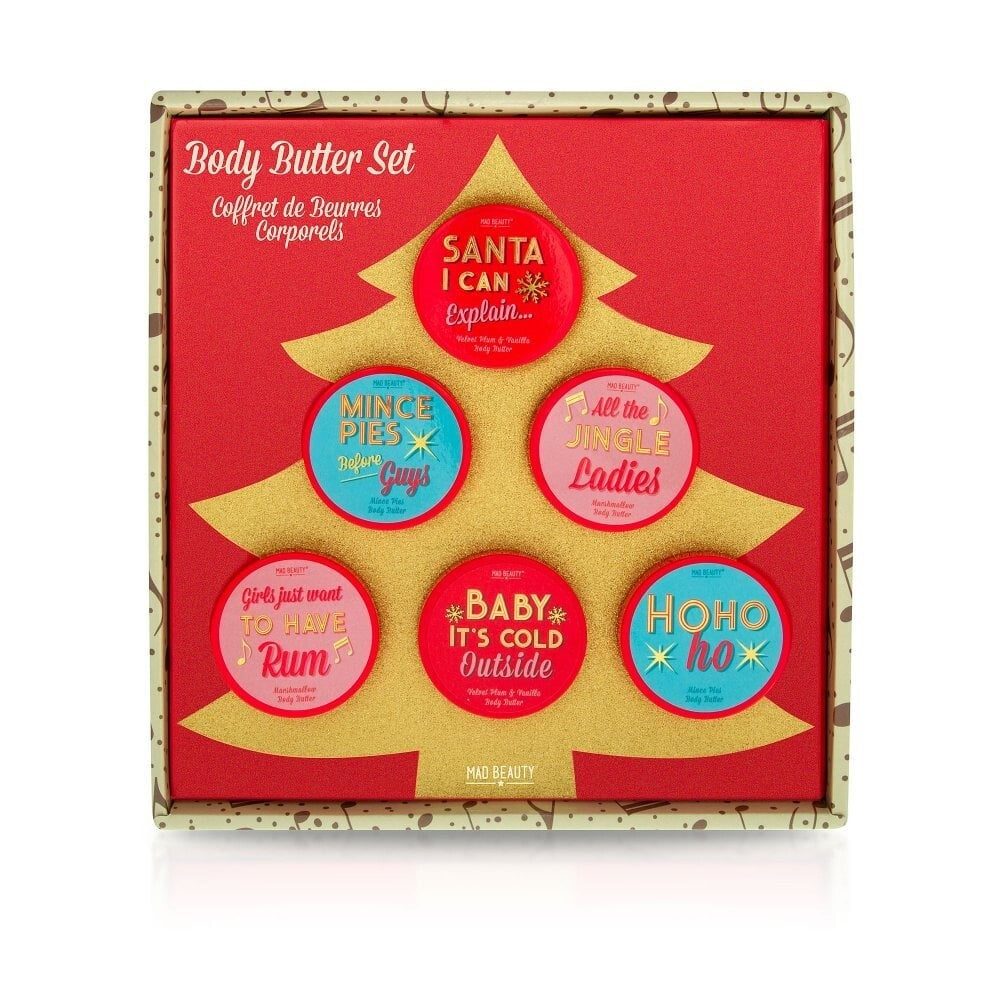 Mad Beauty Jingle Ladies Body Butter Tree