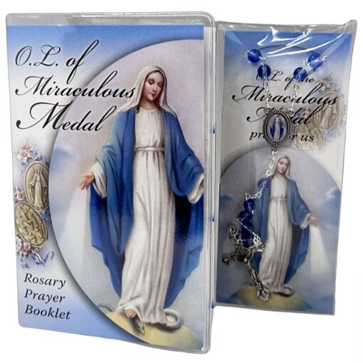 Rosary Beads and Book Set - Miraculous