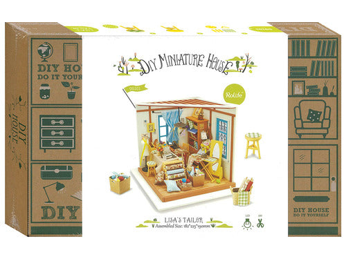 Rolife Wooden Model - DIY Minature House Lisa's Tailor