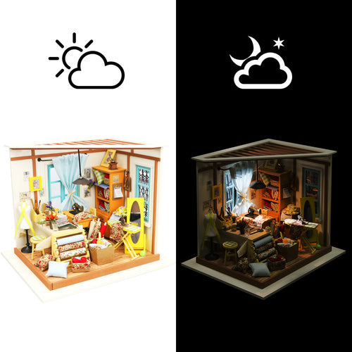 Rolife Wooden Model - DIY Minature House Lisa's Tailor