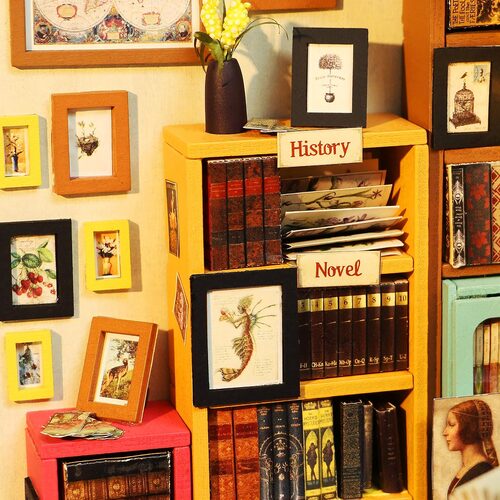 Rolife Wooden Model - DIY Miniature House Sam's Study