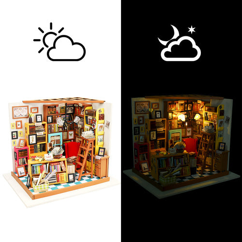 Rolife Wooden Model - DIY Miniature House Sam's Study