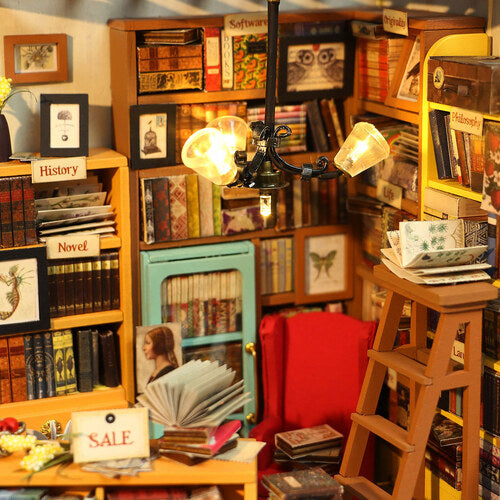 Rolife Wooden Model - DIY Miniature House Sam's Study
