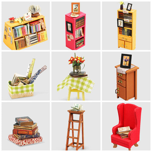 Rolife Wooden Model - DIY Miniature House Sam's Study