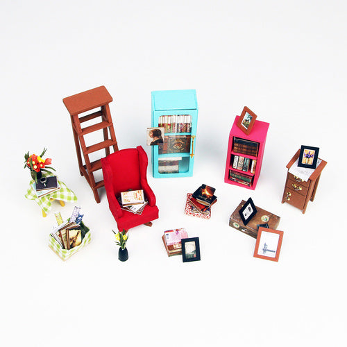 Rolife Wooden Model - DIY Miniature House Sam's Study