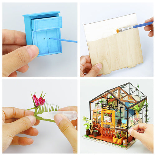 Rolife Wooden Model - DIY Minature House Cathy's Flower House