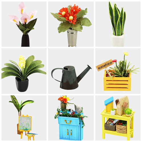 Rolife Wooden Model - DIY Minature House Cathy's Flower House