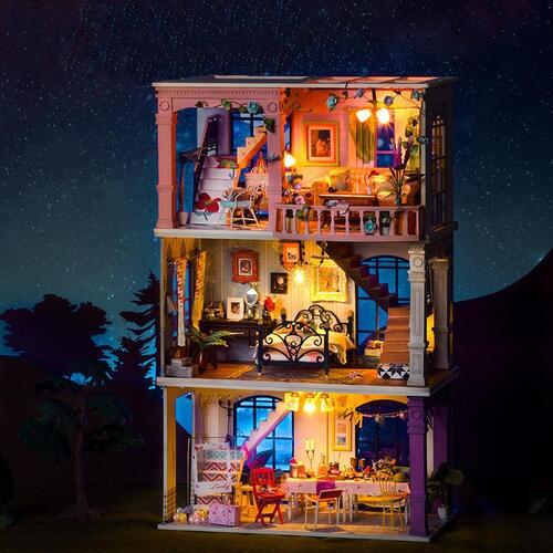 Rolife Wooden Model - Stackable Series Party Time