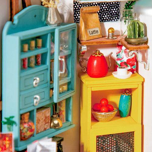 Rolife Wooden Model - DIY Minature House Joy's Peninsula Living Room