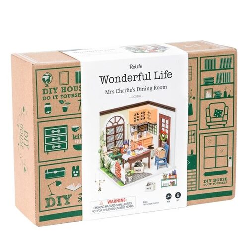 Rolife Wooden Model - Wonderful Life Mrs Charlie's Dining Room