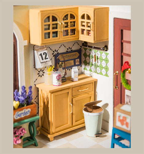 Rolife Wooden Model - Wonderful Life Mrs Charlie's Dining Room