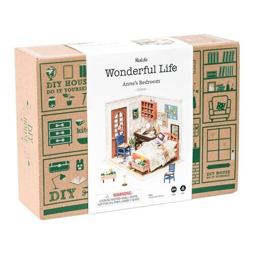 Rolife Wooden Model - Wonderful Life Anne's Bedroom