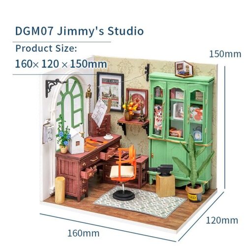 Rolife Wooden Model - Wonderful Life Jimmy's Studio