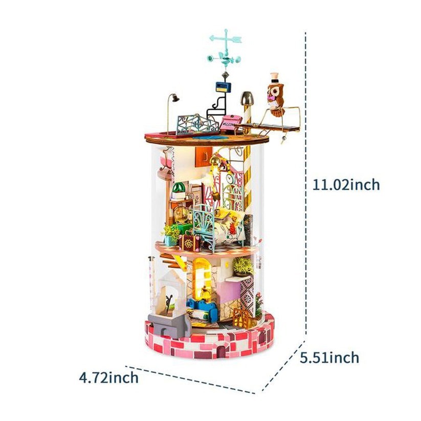 Rolife Wooden Model - DIY Mysterious World Bloomy House