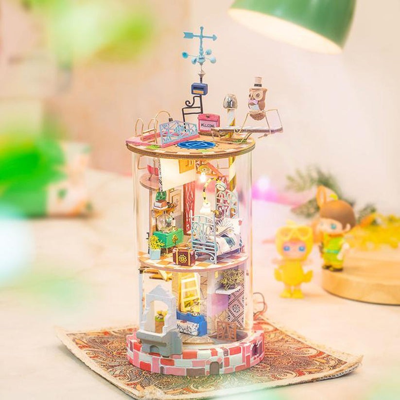 Rolife Wooden Model - DIY Mysterious World Bloomy House